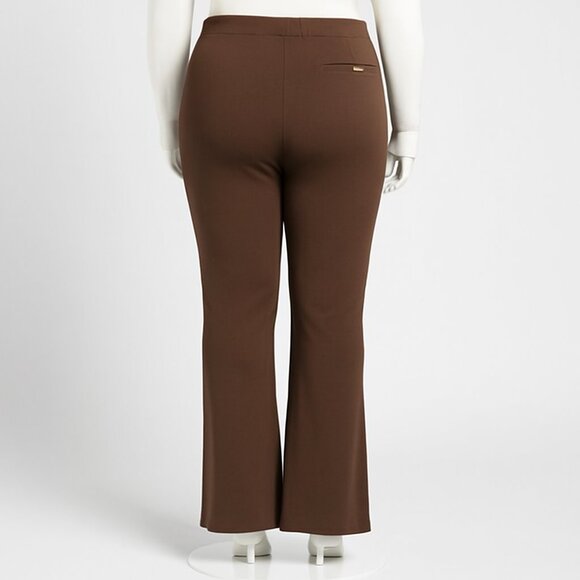 NWT IMAN Global Chic Ponte Knit Bootcut Pant - Picture 4 of 12